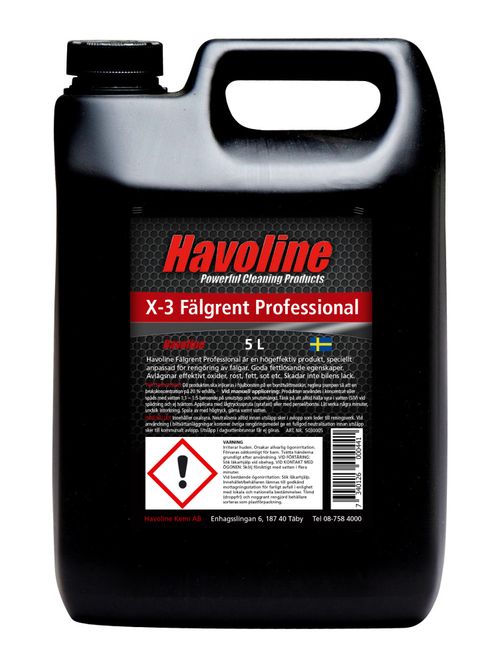 Huvudbild Havoline X-3  Fälgrent Professional 5 L