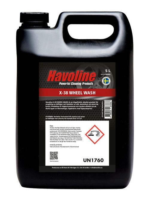 Huvudbild Havoline X-38 Wheel Wash 5 L